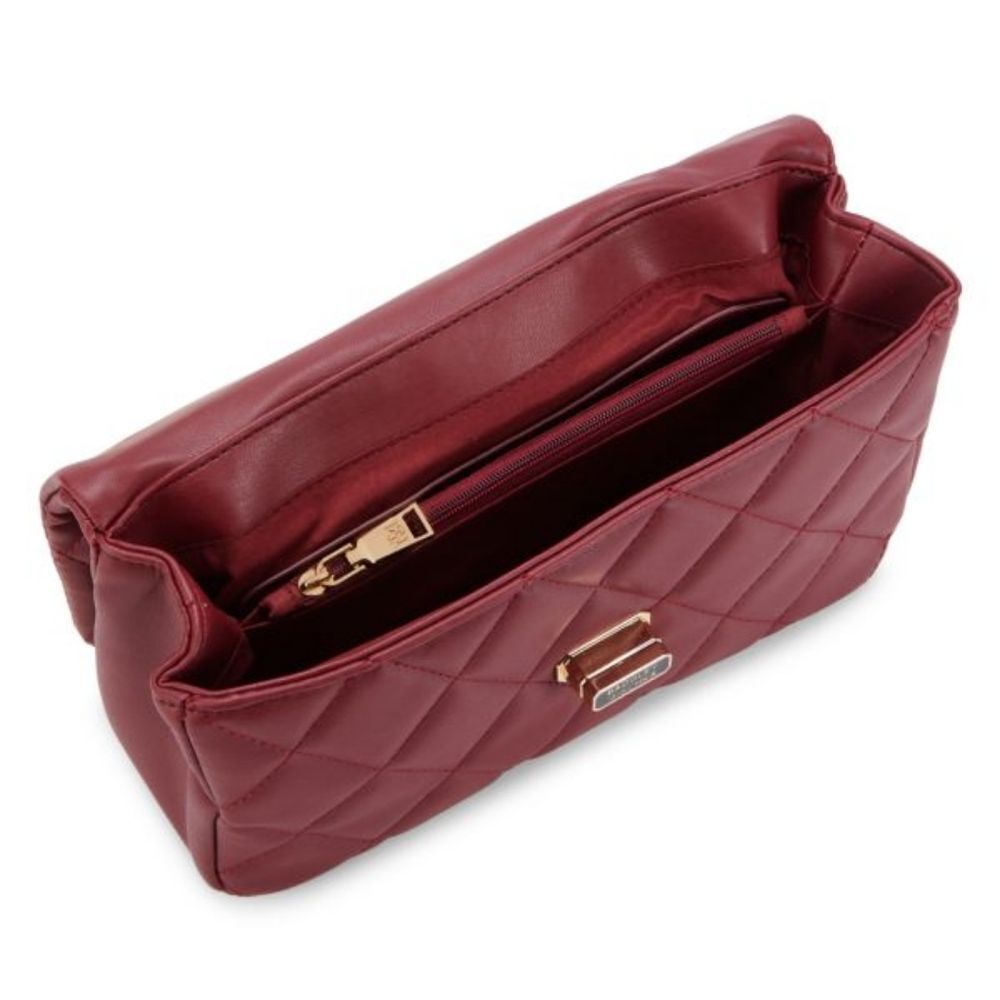 Badgley Mischka Medium Studded Quilted Shoulder Bag - Picture 4 of 13